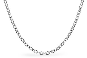 A283-43395: CABLE CHAIN (1.3MM, 14KT, 18IN, LOBSTER CLASP)