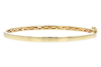 B282-54286: BANGLE (K198-87040 W/ CHANNEL FILLED IN & NO DIA)