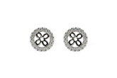 D197-04286: EARRING JACKETS .24 TW (FOR 0.75-1.00 CT TW STUDS)