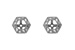 M009-81558: EARRING JACKETS .08 TW (FOR 0.50-1.00 CT TW STUDS)