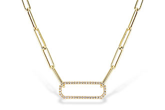 M283-37085: NECKLACE .50 TW (17 INCHES)